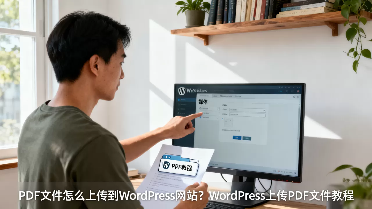 PDF文件怎么上传到WordPress网站?WordPress上传PDF文件教程 PDF文件怎么上传到WordPress网站?WordPress上传PDF文件教程