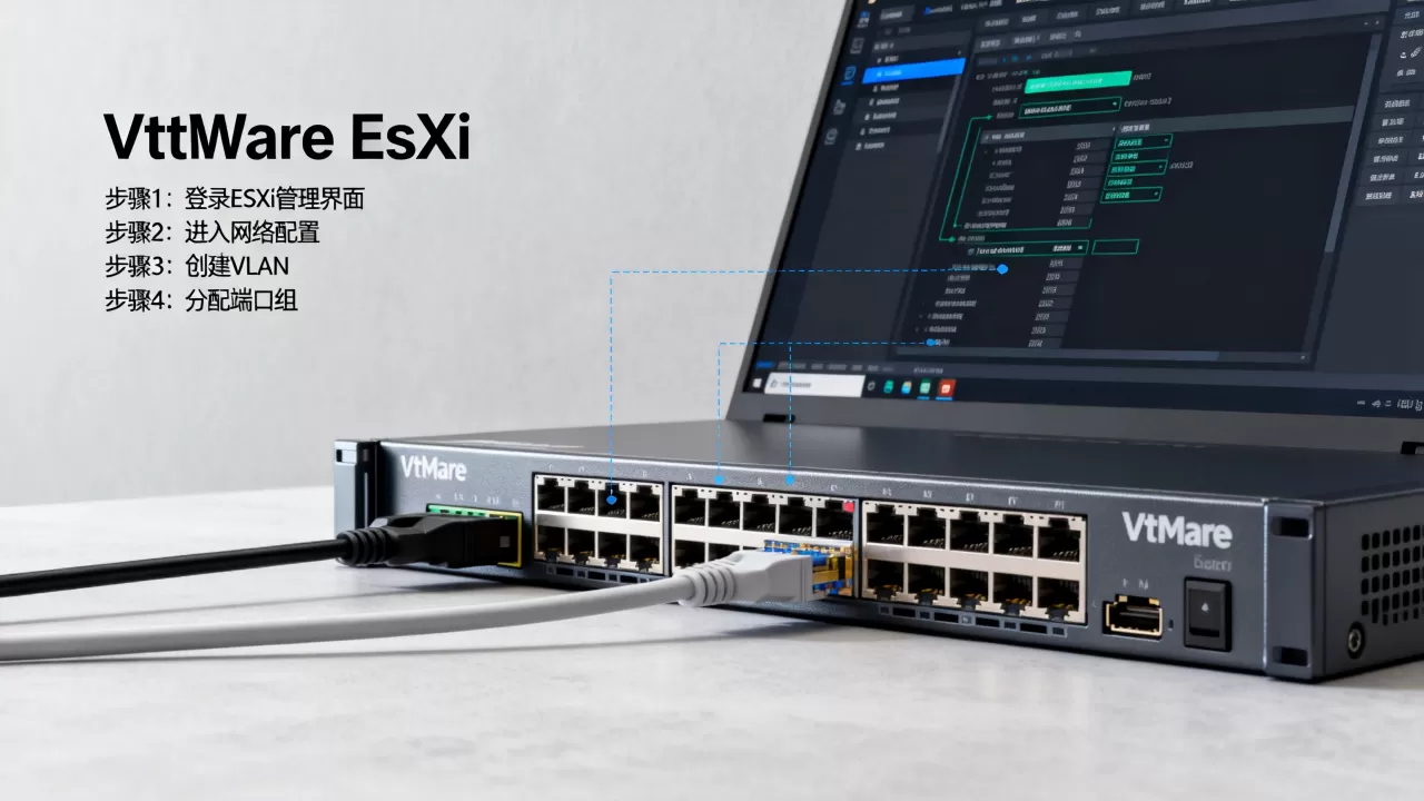 VMware ESXi如何配置VLAN?ESXi创建VLAN详细步骤 VMware ESXi如何配置VLAN?ESXi创建VLAN详细步骤