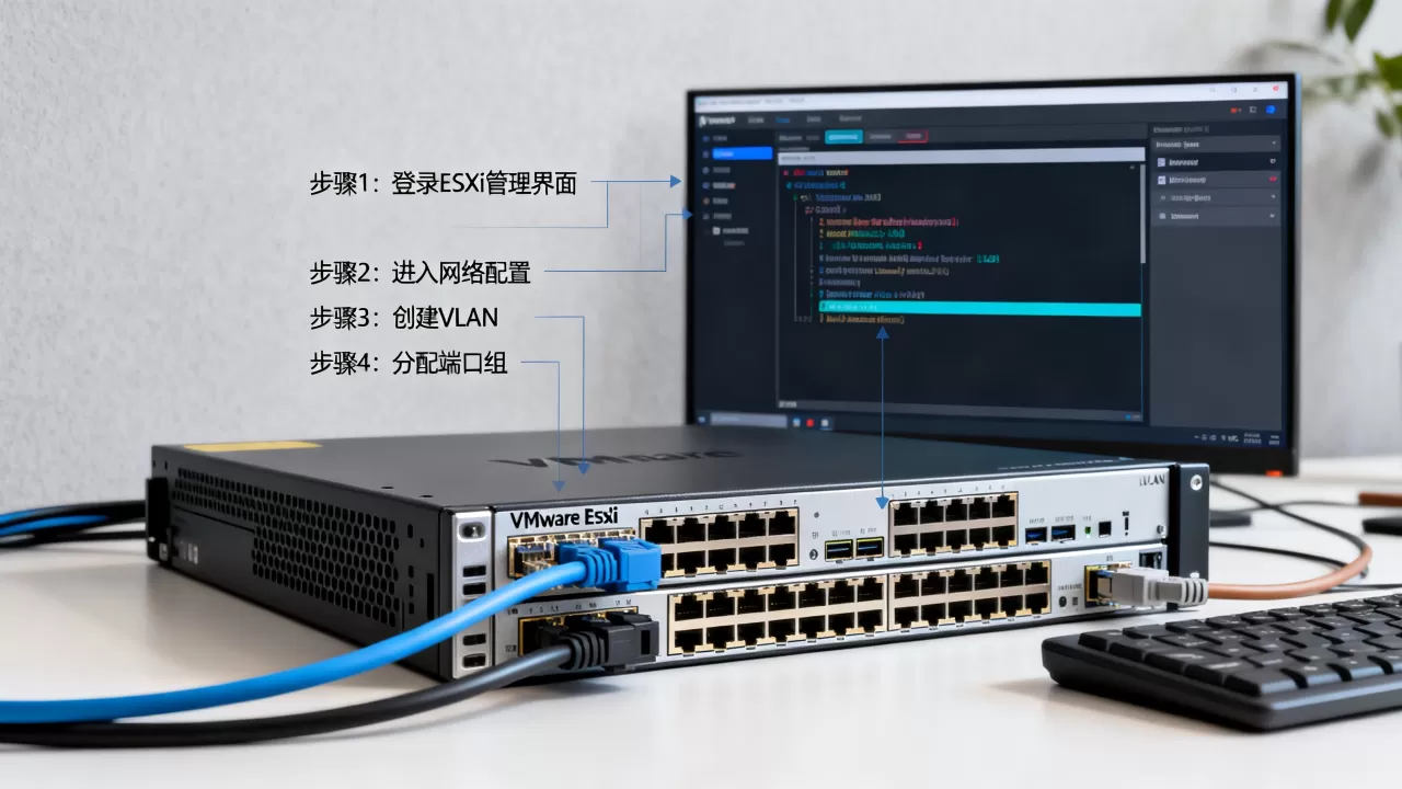VMware ESXi如何配置VLAN?ESXi创建VLAN详细步骤 VMware ESXi如何配置VLAN?ESXi创建VLAN详细步骤