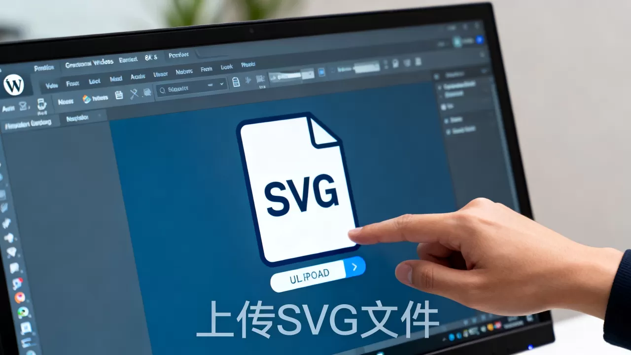 如何上传SVG文件到WordPress网站中