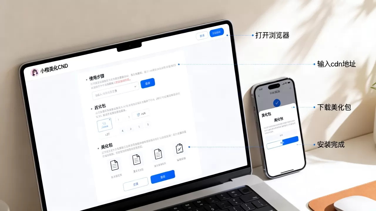小樱美化cdn怎么用?小樱美化包怎么安装 小樱美化cdn怎么用?小樱美化包怎么安装