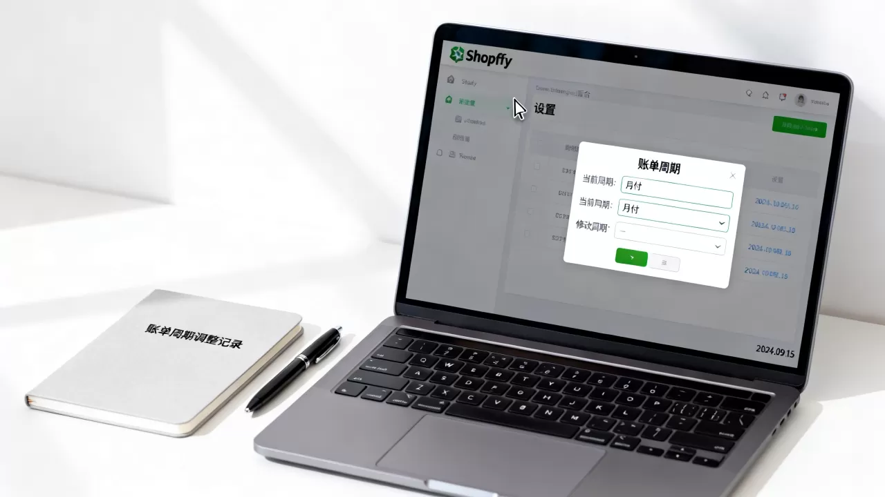 Shopify商店如何更新账单周期?怎么修改账单周期 Shopify商店如何更新账单周期?怎么修改账单周期