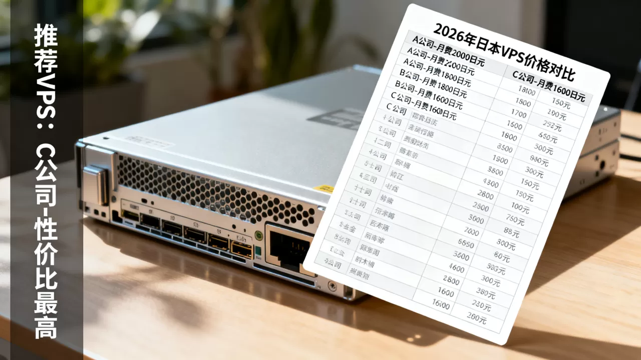 2026年日本VPS哪里最便宜？日本VPS推荐及价格对比