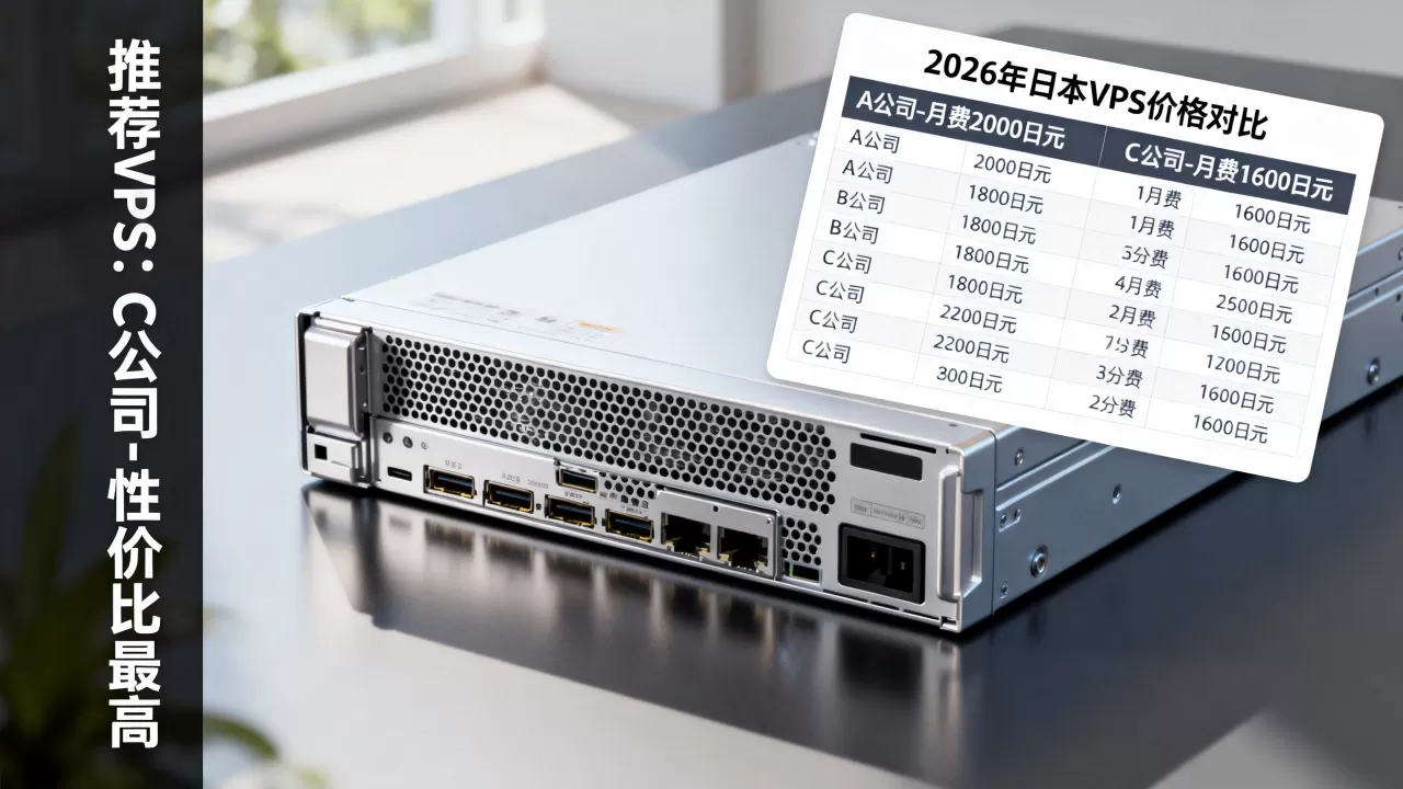 2026年日本VPS哪里最便宜？日本VPS推荐及价格对比