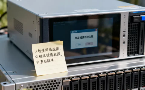 共享镜像为何无法使用？共享镜像创建失败怎么解决