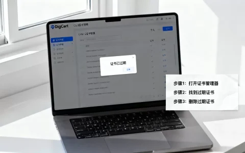 DigiCert证书过期怎么删除？DigiCert证书过期删除方法