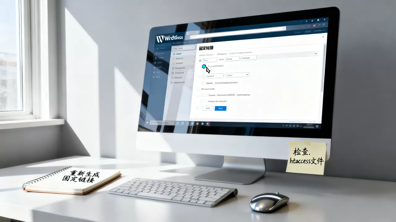 WordPress永久链接出错怎么解决?如何重新设置固定链接 WordPress永久链接出错怎么解决?如何重新设置固定链接