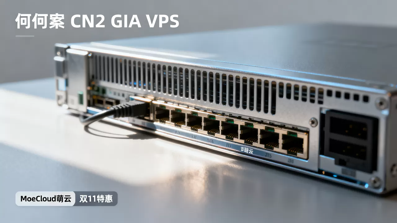 MoeCloud萌云双11美西VPS值得买吗,圣何塞CN2 GIA VPS价格 MoeCloud萌云双11美西VPS值得买吗,圣何塞CN2 GIA VPS价格