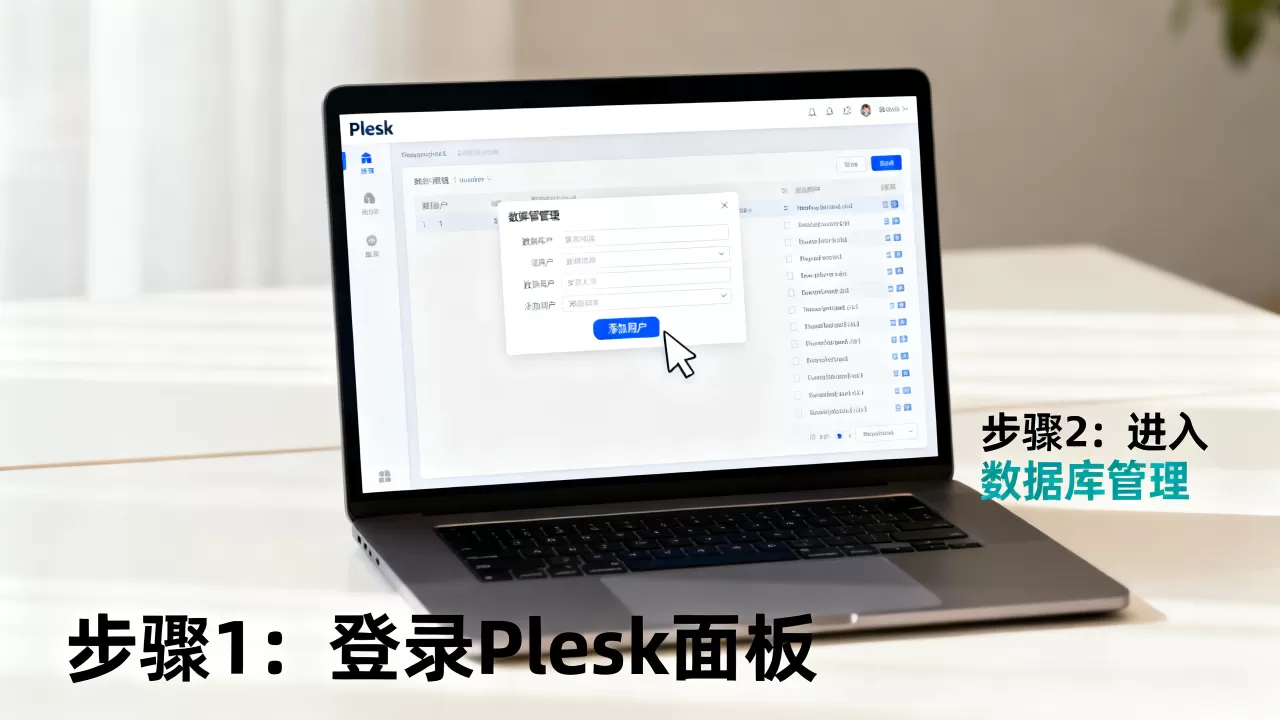 Plesk如何管理数据库用户？Plesk添加数据库用户教程