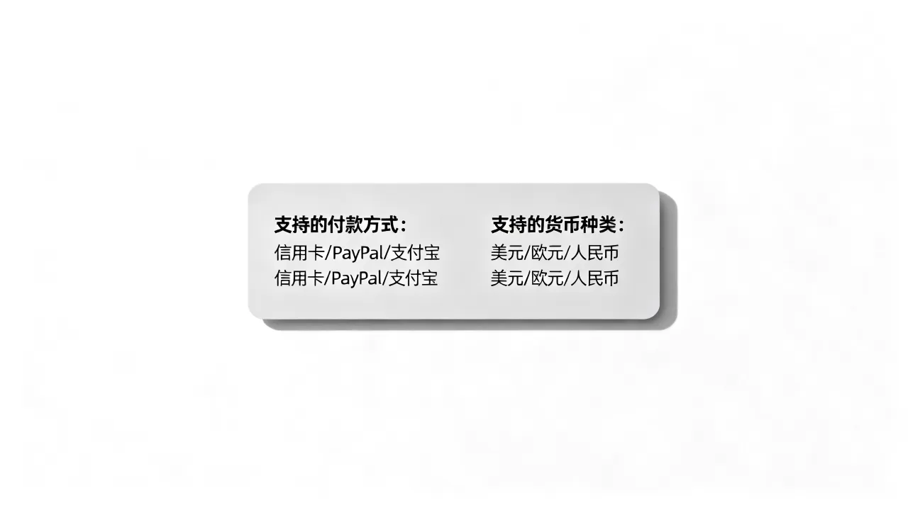 Name.com支持哪些付款方式？Name.com支持哪些货币种类
