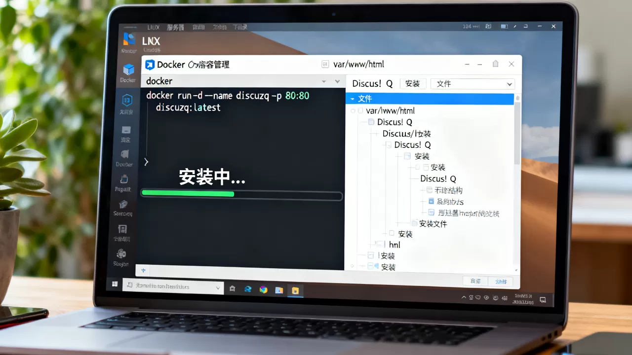 Linux服务器下用Docker容器安装部署Discuz! Q教程 Linux服务器下用Docker容器安装部署Discuz! Q教程