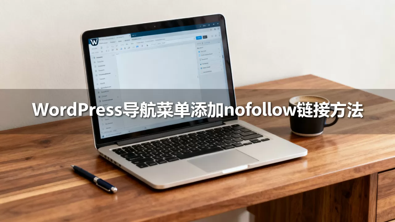 WordPress导航菜单怎么加nofollow链接？nofollow链接怎么添加