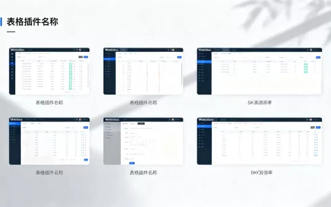 WordPress表格插件哪个好用？九款热门表格插件推荐
