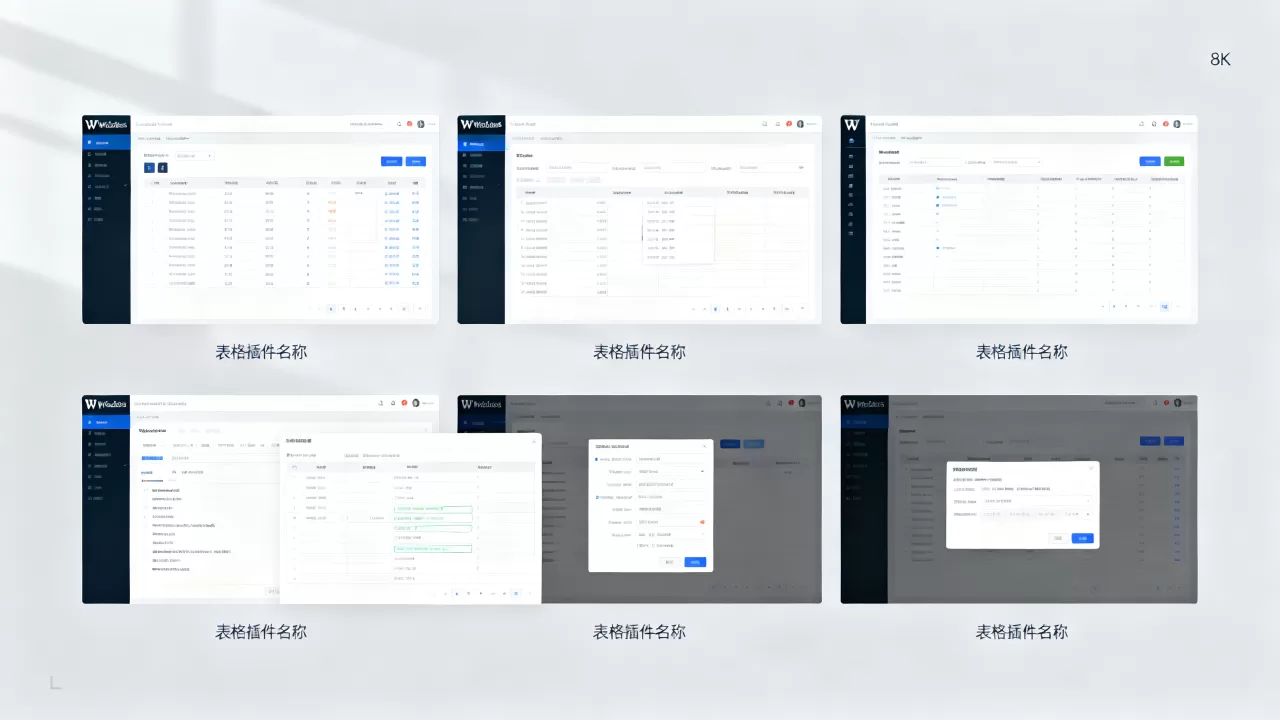 WordPress表格插件哪个好用?九款热门表格插件推荐 WordPress表格插件哪个好用?九款热门表格插件推荐