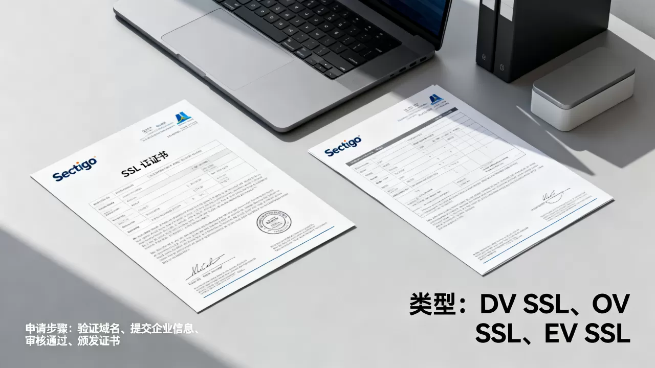 Sectigo数字证书有哪些类型?怎么申请SSL证书 Sectigo数字证书有哪些类型?怎么申请SSL证书