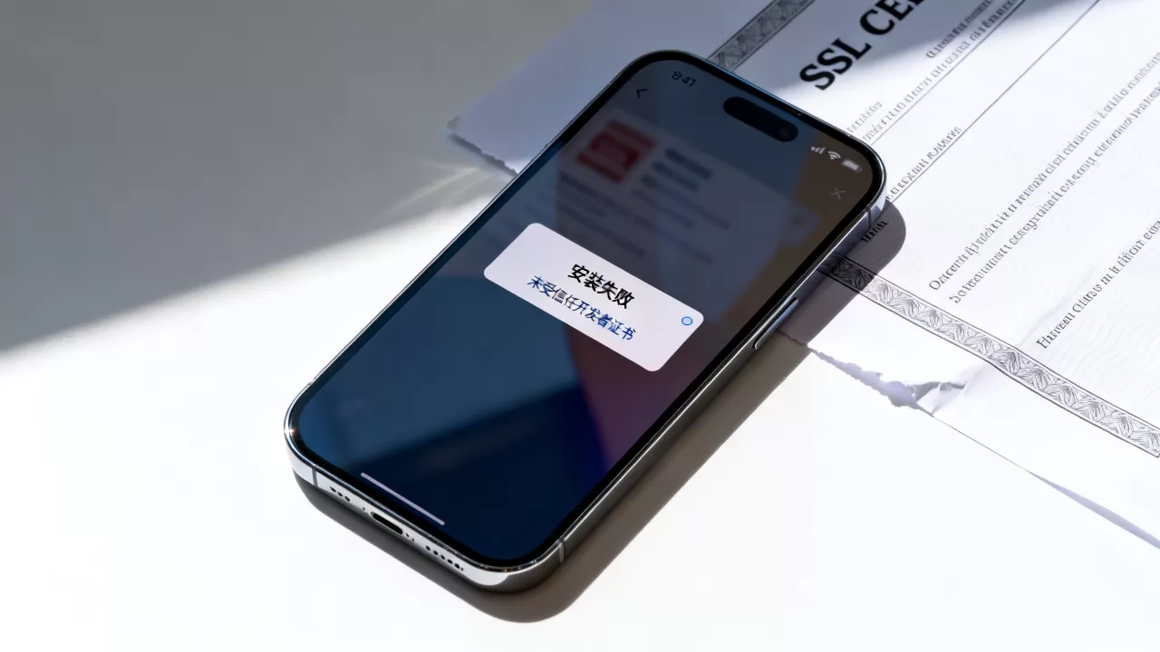 个人SSL证书安装iOS失败怎么办?iOS信任未受信任开发者证书 个人SSL证书安装iOS失败怎么办?iOS信任未受信任开发者证书