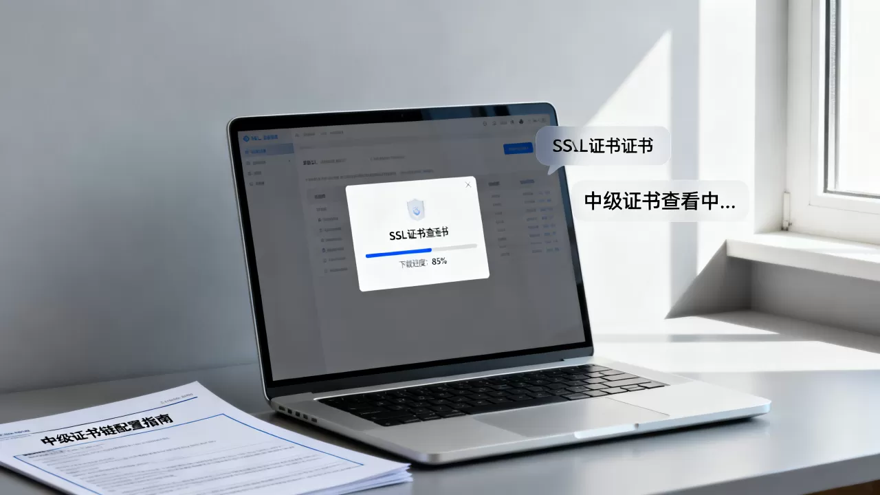 SSL中级证书怎么查看下载?中级证书链如何正确配置 SSL中级证书怎么查看下载?中级证书链如何正确配置