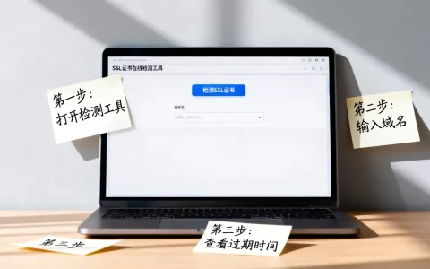 SSL证书在线检测工具怎么用？如何免费检测SSL证书是否过期