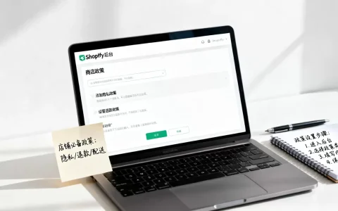 Shopify教程如何添加商店政策？店铺必备政策页面怎么设置