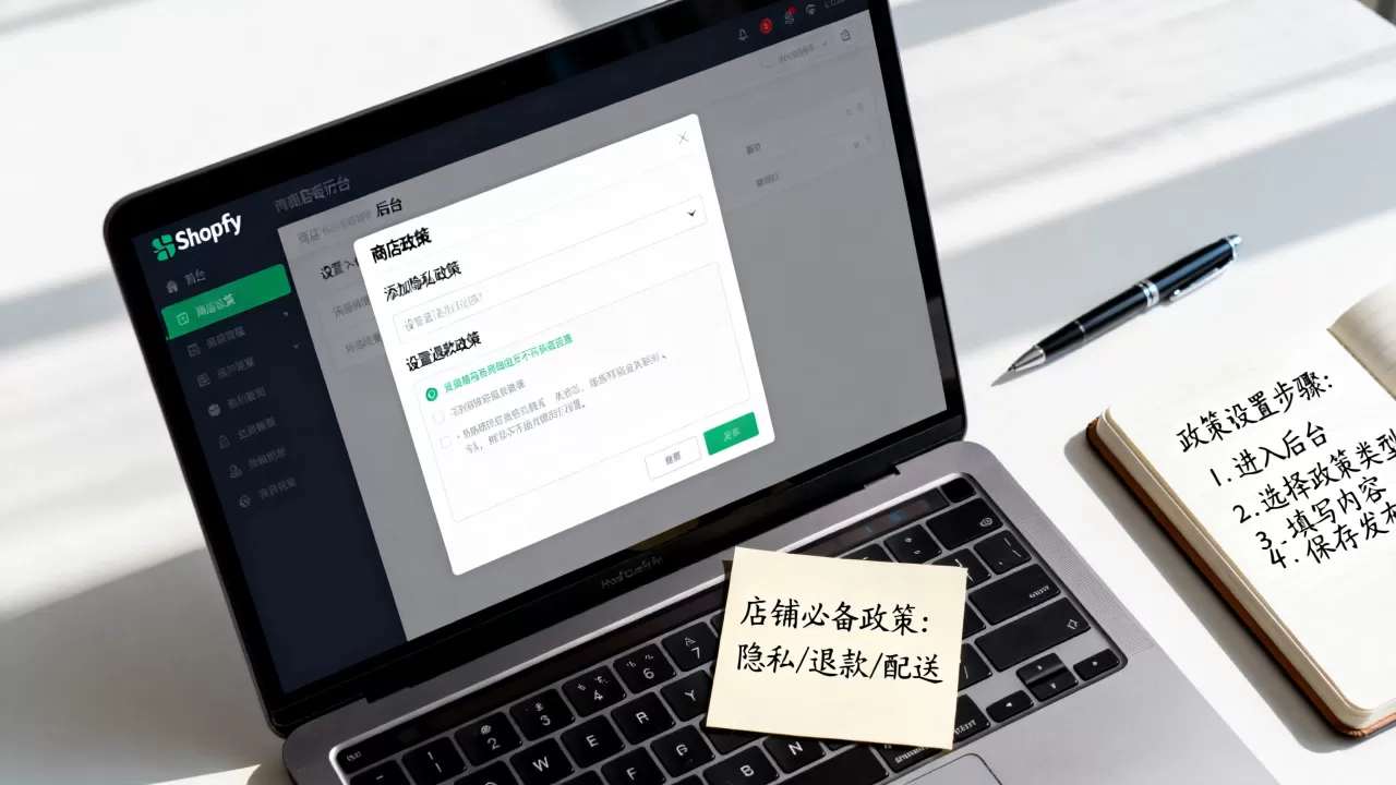 Shopify教程如何添加商店政策?店铺必备政策页面怎么设置 Shopify教程如何添加商店政策?店铺必备政策页面怎么设置