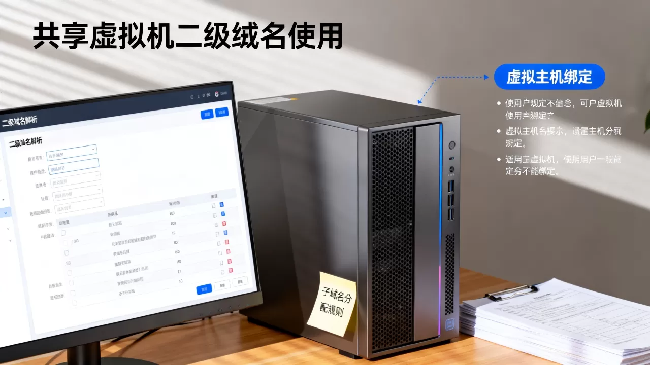 共享虚拟机二级域名怎么用?如何设置共享虚拟主机二级域名 共享虚拟机二级域名怎么用?如何设置共享虚拟主机二级域名