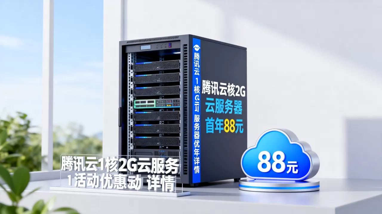 腾讯云1核2G云服务器首年88元值得买吗，腾讯云双11活动优惠详情