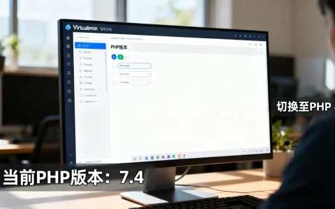 Virtualmin怎么换PHP版本？如何切换不同PHP版本
