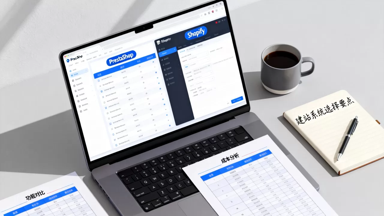 PrestaShop和Shopify哪个更好？建站系统怎么选