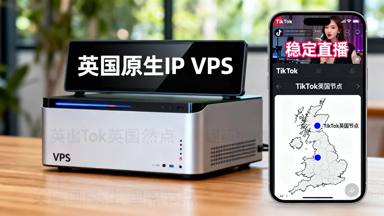 英国原生IP VPS能稳定做TikTok直播吗?TikTok英国节点怎么选 英国原生IP VPS能稳定做TikTok直播吗?TikTok英国节点怎么选