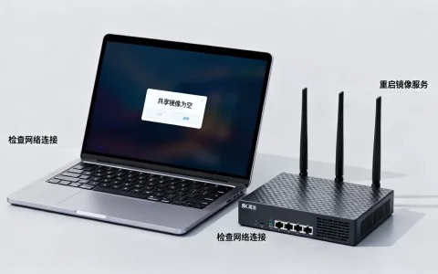 共享镜像为空怎么办？共享镜像为空如何解决