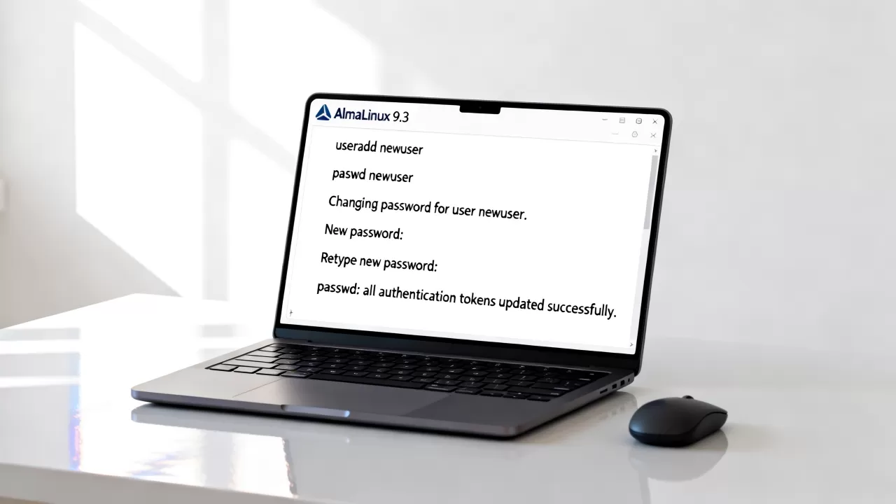 AlmaLinux命令行怎么创建用户?linux创建新用户命令 AlmaLinux命令行怎么创建用户?linux创建新用户命令