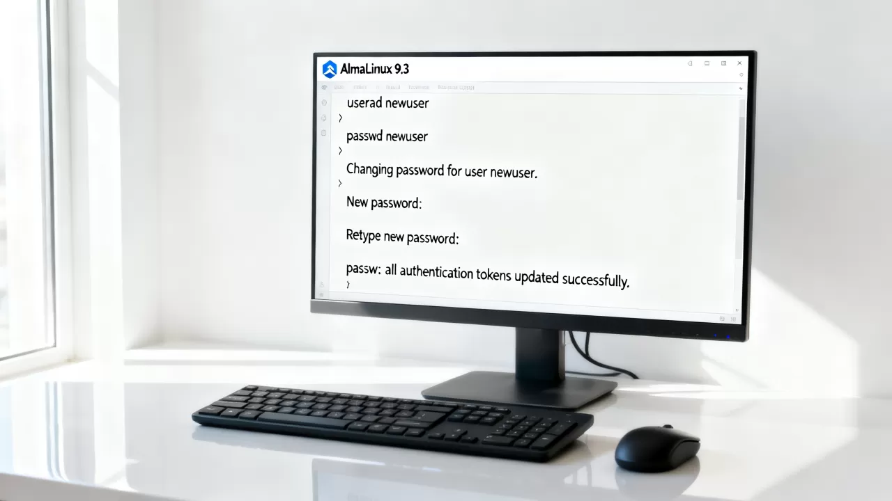 AlmaLinux命令行怎么创建用户?linux创建新用户命令 AlmaLinux命令行怎么创建用户?linux创建新用户命令