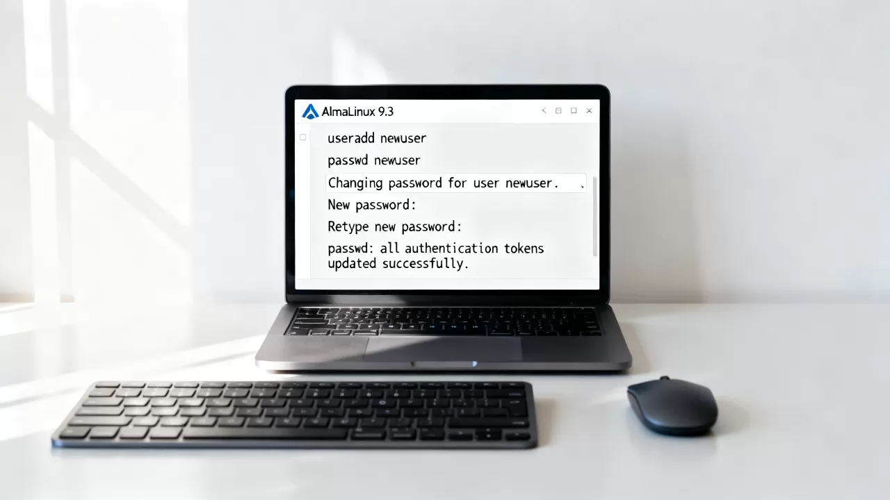 AlmaLinux命令行怎么创建用户?linux创建新用户命令 AlmaLinux命令行怎么创建用户?linux创建新用户命令