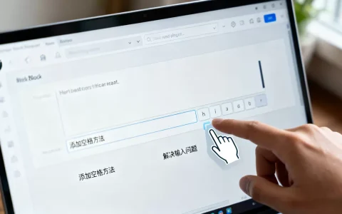 WordPress块编辑器怎么加空格？WordPress编辑器无法输入空格怎么办