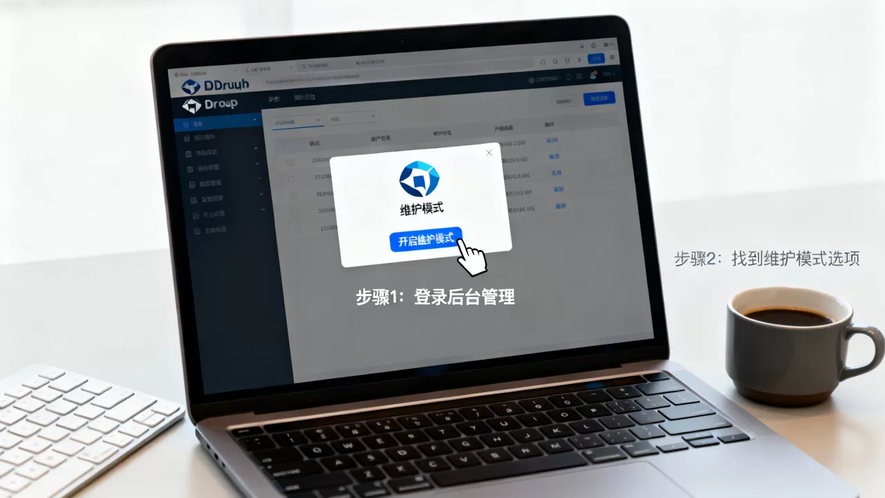 Drupal网站怎么开启维护模式？如何快速切换维护状态
