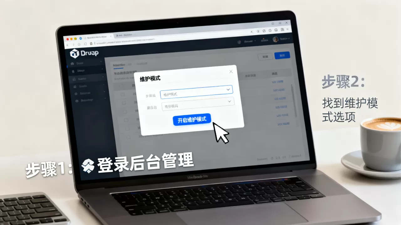 Drupal网站怎么开启维护模式？如何快速切换维护状态