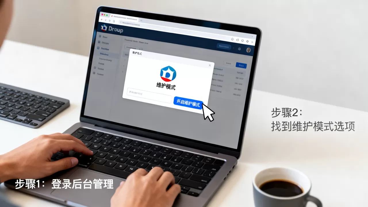 Drupal网站怎么开启维护模式？如何快速切换维护状态