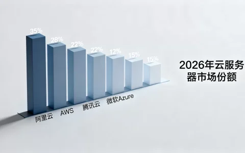 2026年云服务器市场份额谁占主导？各大云厂商市场占有率排名