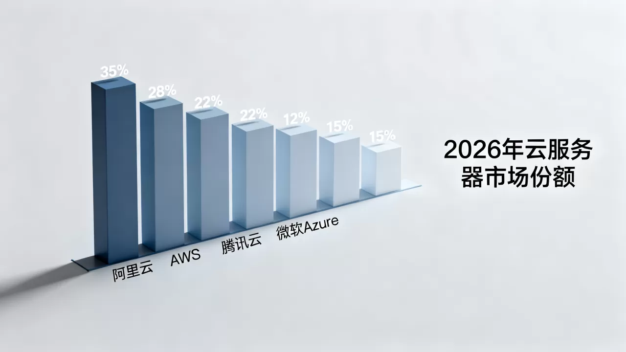 2026年云服务器市场份额谁占主导?各大云厂商市场占有率排名 2026年云服务器市场份额谁占主导?各大云厂商市场占有率排名