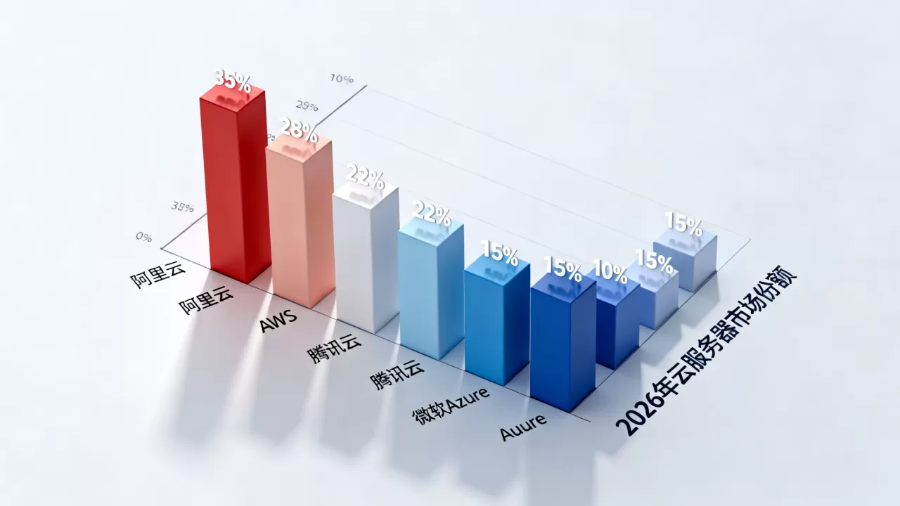 2026年云服务器市场份额谁占主导?各大云厂商市场占有率排名 2026年云服务器市场份额谁占主导?各大云厂商市场占有率排名