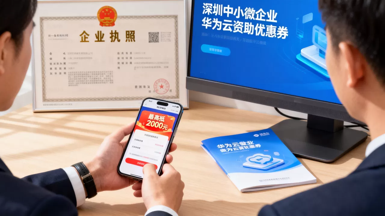 华为云资助优惠券最高抵2000元怎么领?深圳中小微企业云服务补贴 华为云资助优惠券最高抵2000元怎么领?深圳中小微企业云服务补贴