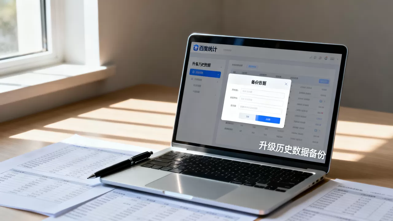 百度统计4月12日升级历史数据怎么备份