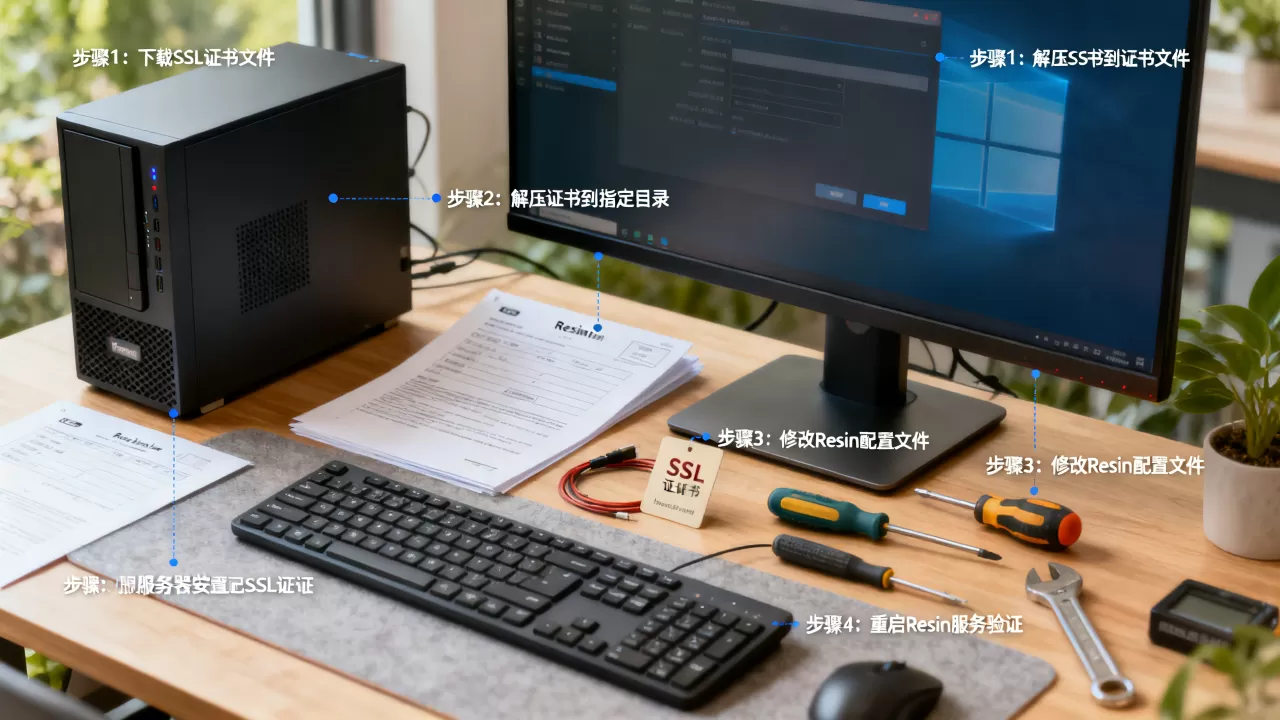 Resin服务器怎么安装配置SSL证书？Resin配置SSL证书详细步骤