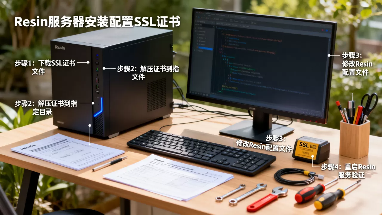 Resin服务器怎么安装配置SSL证书？Resin配置SSL证书详细步骤