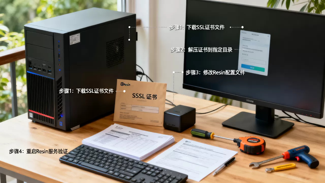 Resin服务器怎么安装配置SSL证书？Resin配置SSL证书详细步骤