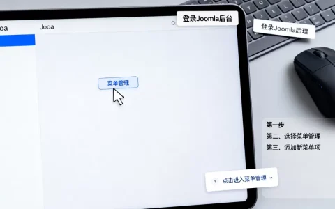 Joomla如何创建菜单？Joomla创建菜单的详细步骤