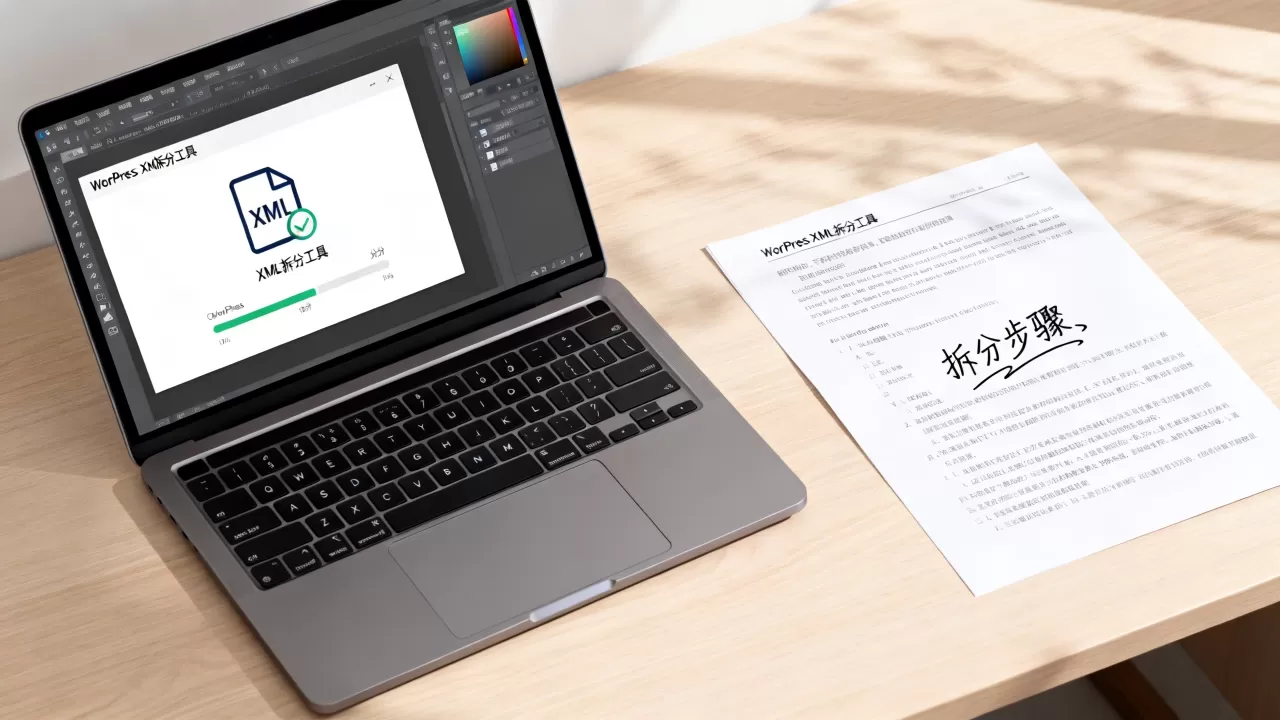 如何拆分WordPress大型XML文件？wordpress拆分xml文件工具