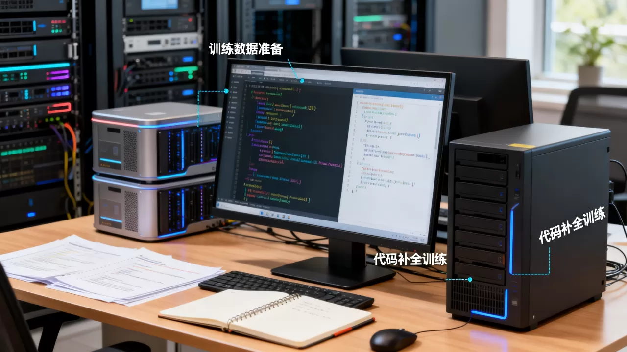大模型代码补全能力如何训练？大模型训练数据怎么准备
