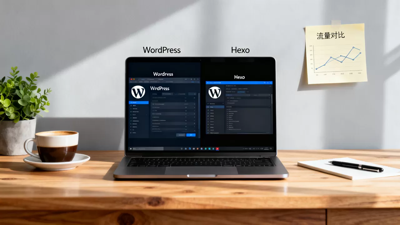 WordPress和Hexo哪个更好？搭建博客选哪个流量大