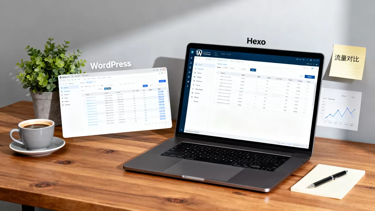 WordPress和Hexo哪个更好？搭建博客选哪个流量大